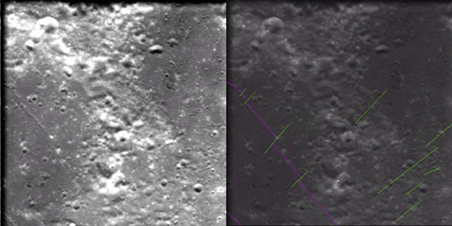 Moon's Wrinkles Probed